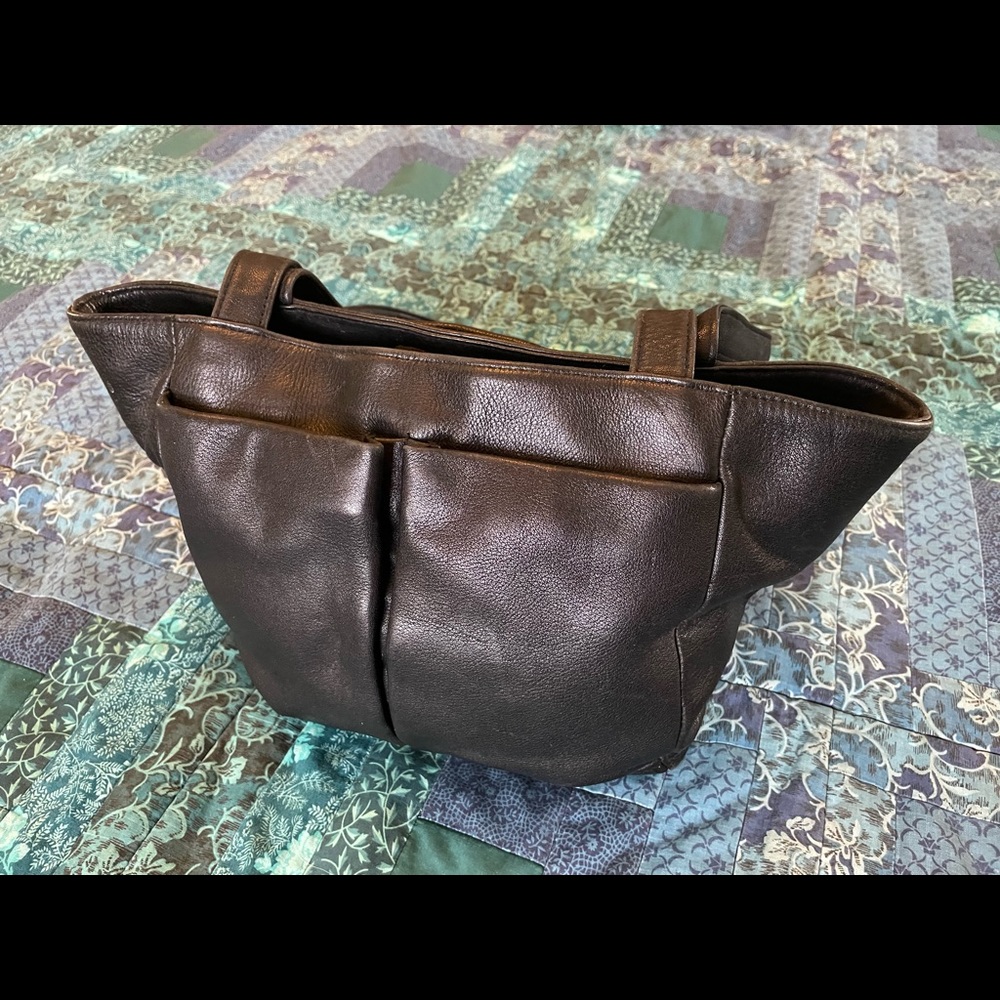 St. John's Bay Black Leather Purse